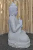 Product image 6 of the product “Seated Buddha, position Dharmachakra, 71 x 56 x 100 cm, riverstone grey ”